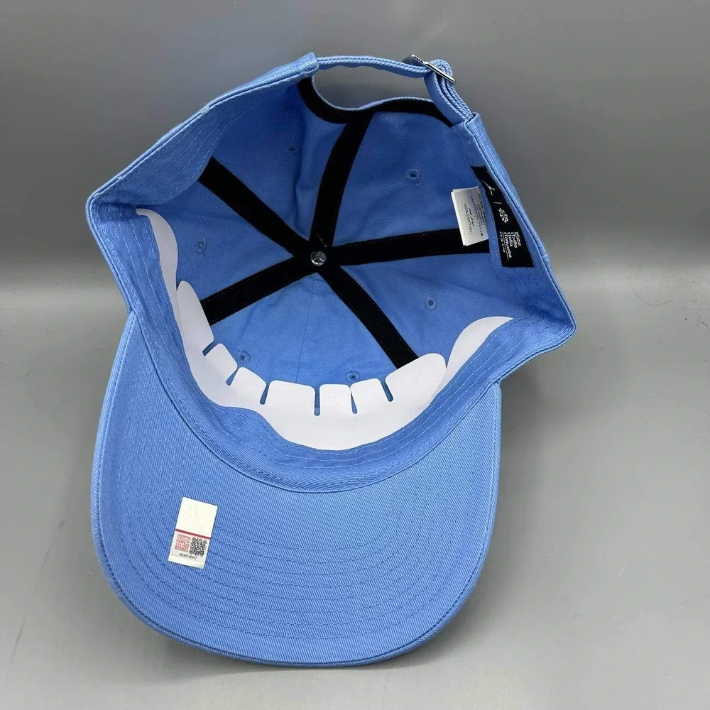 Air Jordan Club North Carolina Tar Heels Hat Men Blue Jumpman Strap Back Cap New